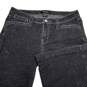 WHBM White House Black Market Blanc Jeans Charcoal Wash Bootcut Women Size 10S